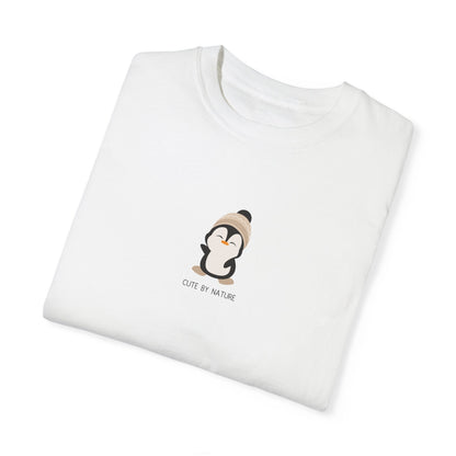 Winter Penguin Unisex T-shirt - Cozy and Cute Penguin Design by Nature