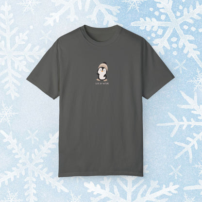 Winter Penguin Unisex T-shirt - Cozy and Cute Penguin Design by Nature