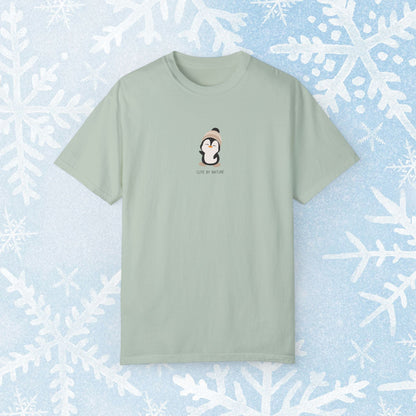 Winter Penguin Unisex T-shirt - Cozy and Cute Penguin Design by Nature