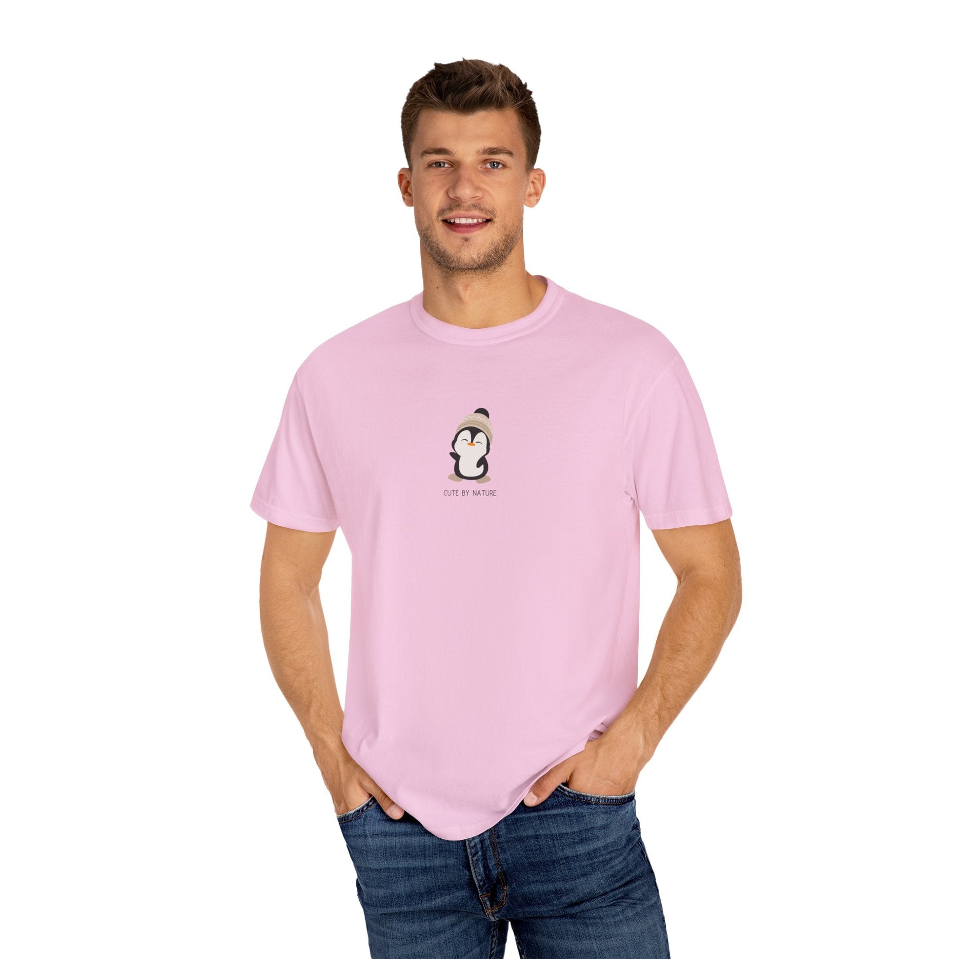 Winter Penguin Unisex T-shirt - Cozy and Cute Penguin Design by Nature