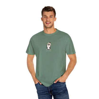 Winter Penguin Unisex T-shirt - Cozy and Cute Penguin Design by Nature