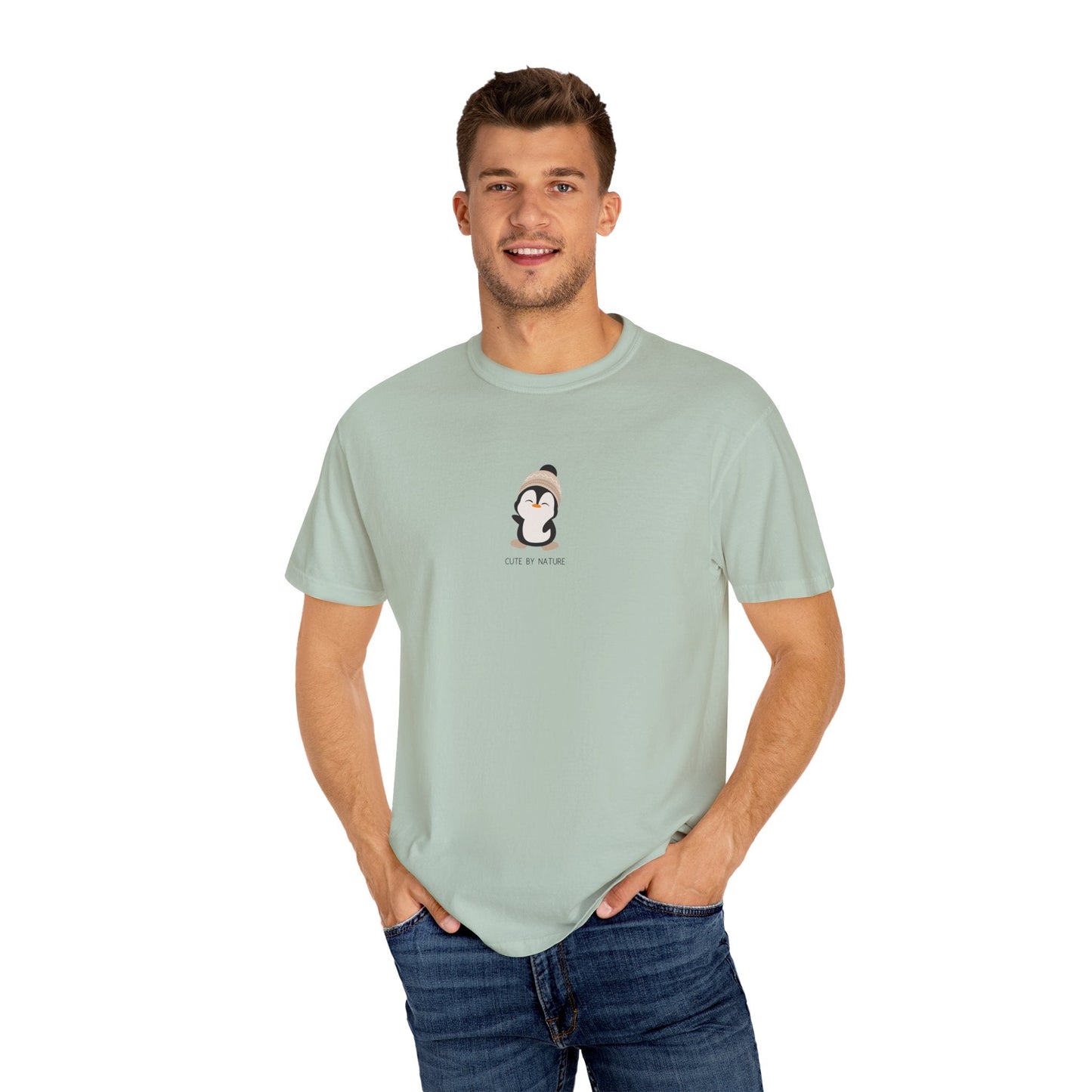 Winter Penguin Unisex T-shirt - Cozy and Cute Penguin Design by Nature