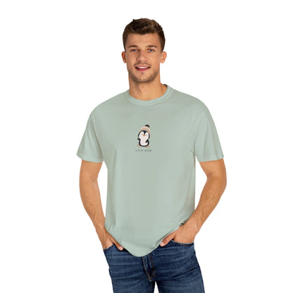 Winter Penguin Unisex T-shirt - Cozy and Cute Penguin Design by Nature