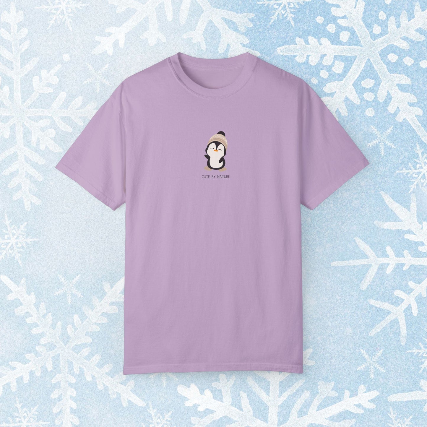 Winter Penguin Unisex T-shirt - Cozy and Cute Penguin Design by Nature