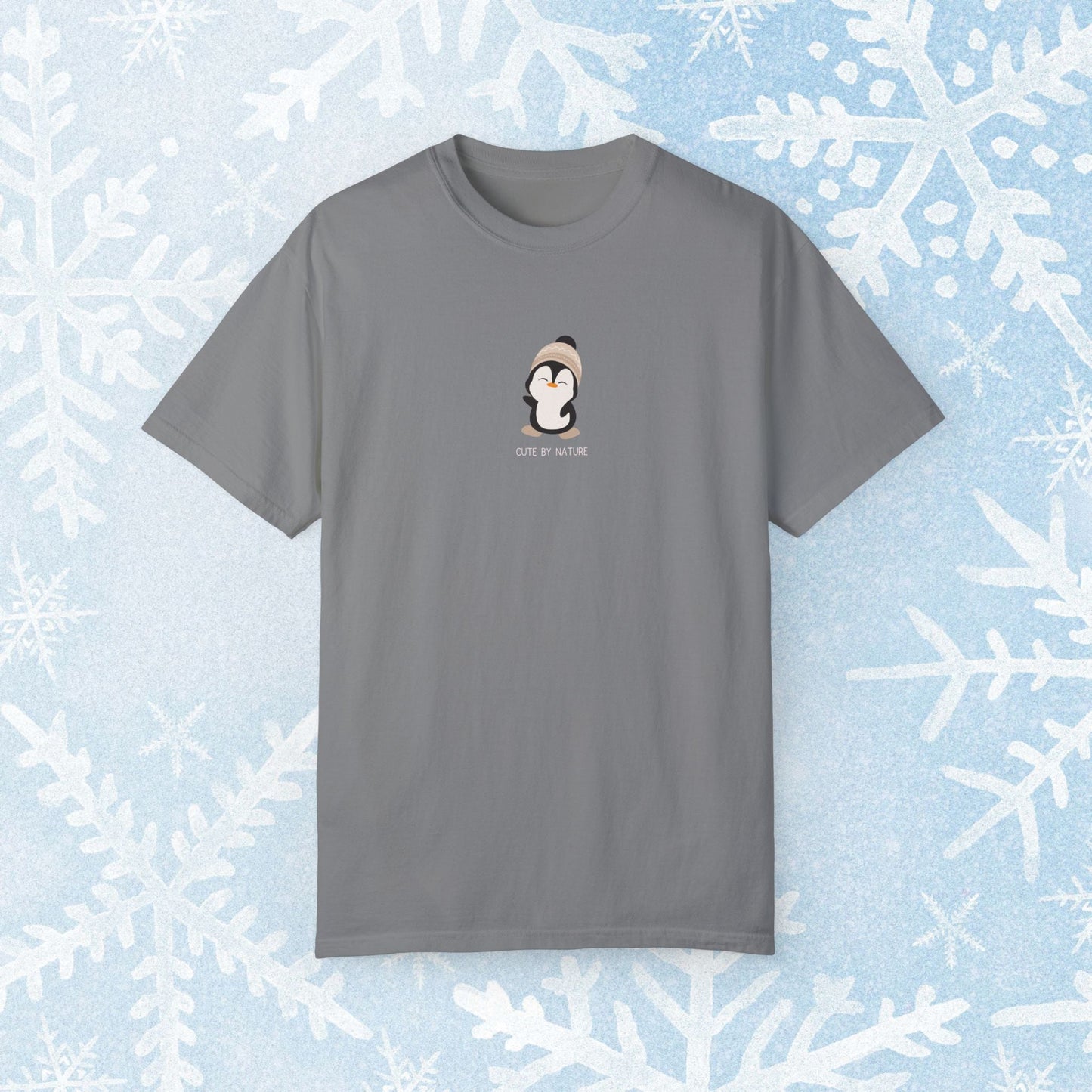 Winter Penguin Unisex T-shirt - Cozy and Cute Penguin Design by Nature