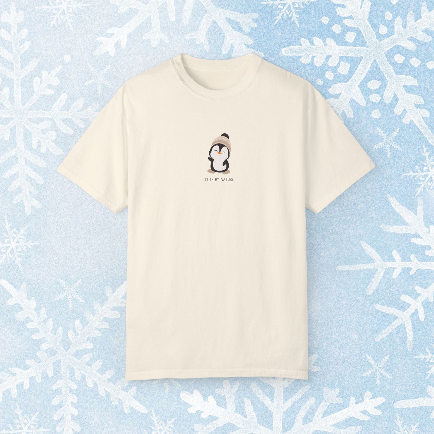 Winter Penguin Unisex T-shirt - Cozy and Cute Penguin Design by Nature