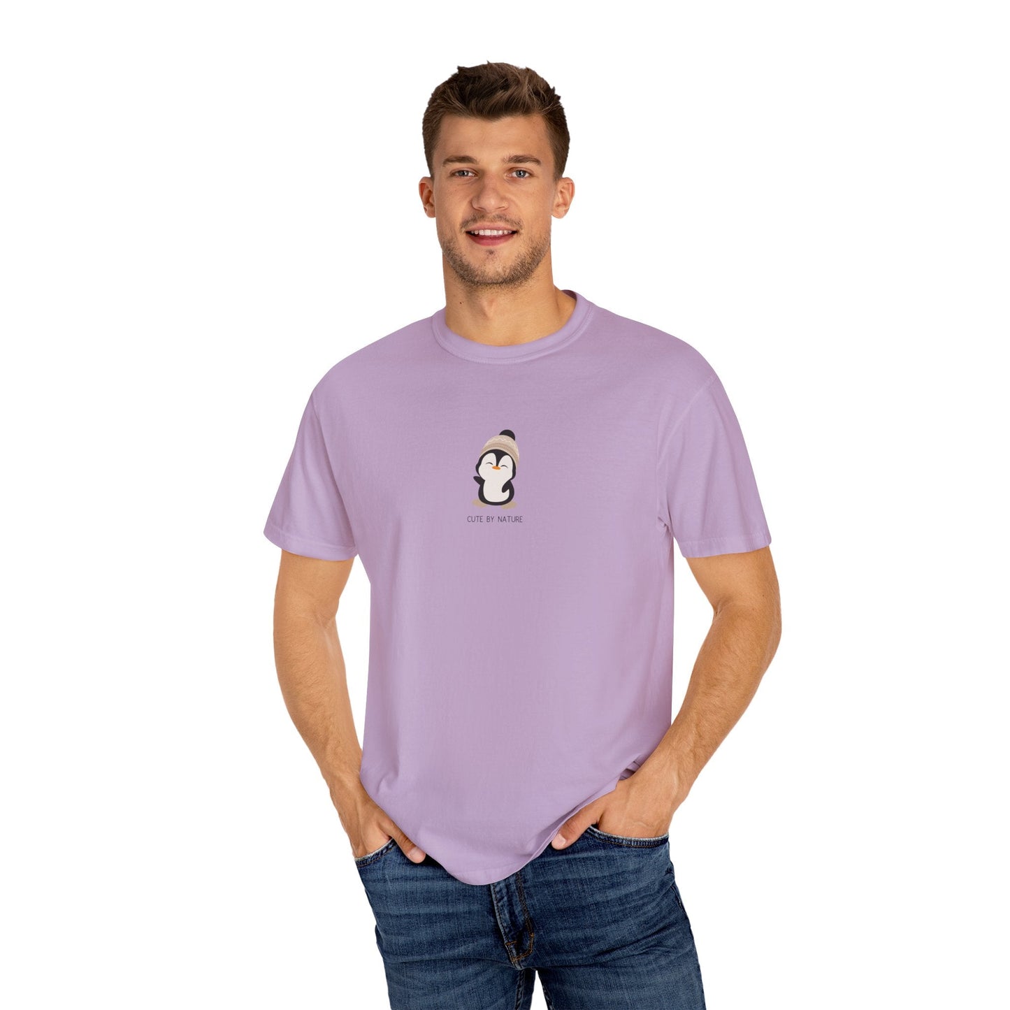 Winter Penguin Unisex T-shirt - Cozy and Cute Penguin Design by Nature