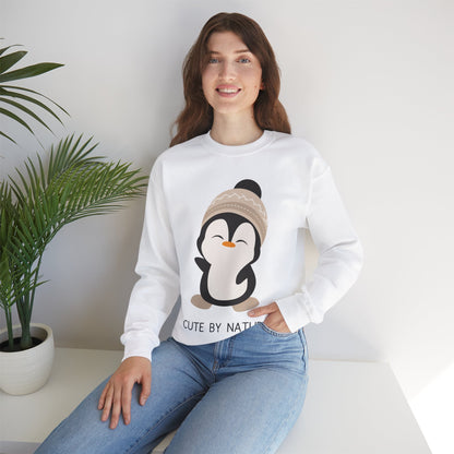 Cute Penguin Sweatshirt - Unisex Heavy Blend™ Crewneck