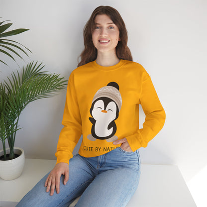 Cute Penguin Sweatshirt - Unisex Heavy Blend™ Crewneck